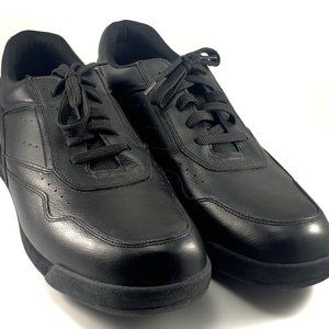 Rockport ProWalker M7100 Black Leather Sneakers Walking Shoes Men's Size 15